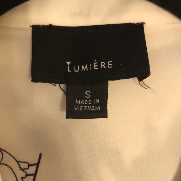 S Lumière Owl Print Blouse - Picture 4 of 7